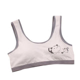 Printed Lace Girls Bra Vest Underclothes Sport Underwear for 10-14Y Kids