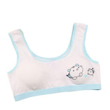 Printed Lace Girls Bra Vest Underclothes Sport Underwear for 10-14Y Kids
