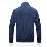 Autumn Men's Zipper Thin Jacket Collar Casual Jacket