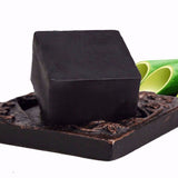 Handmade Skin Care Bar Soap : Bamboo Charcoal Blackhead Acne Remover Oil Control  Bath Soap