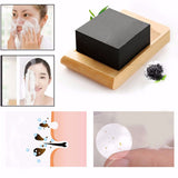 Handmade Skin Care Bar Soap : Bamboo Charcoal Blackhead Acne Remover Oil Control  Bath Soap